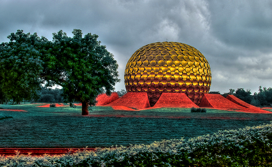 Auroville, Puducherry. Next post.